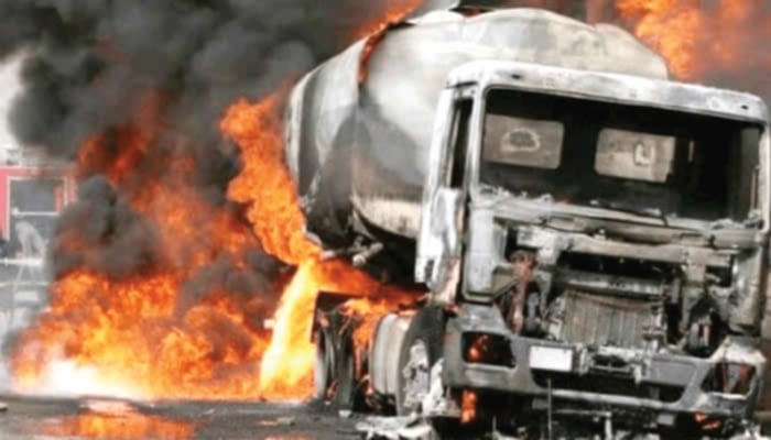 Petrol tanker explodes in Oyo 24th June 2025