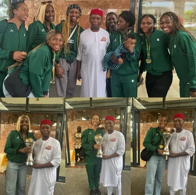 SPORTS: senator Ned Nwoko hosts D'tigress