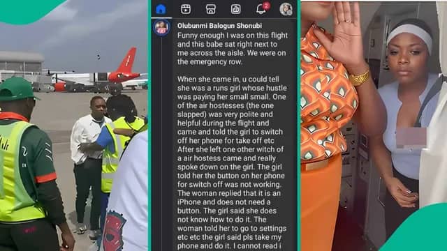 "The truth of what happened" woman who sat next to viral passenger on ibom Air shares what she saw