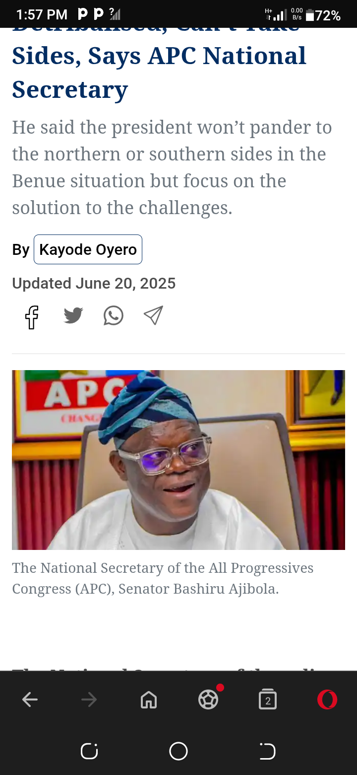 Nigerian crisis
